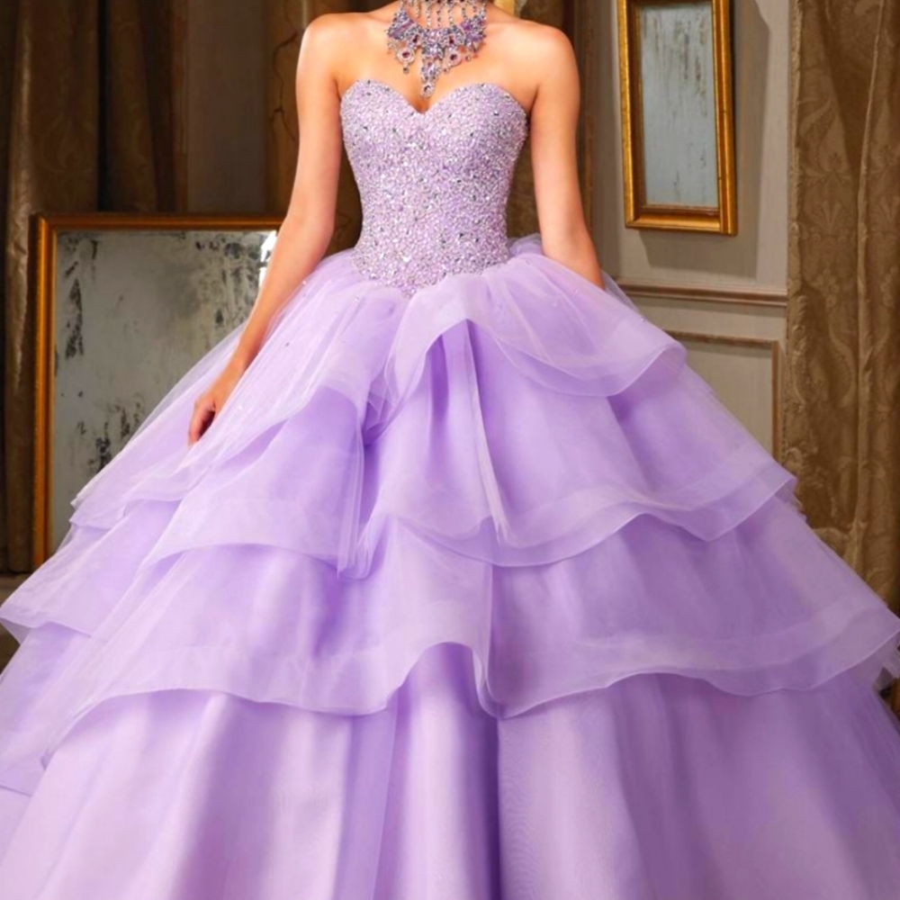 Vizcaya by Morille Quinceanera ball gown